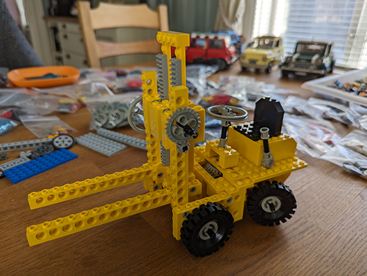 850 Gaffeltruck